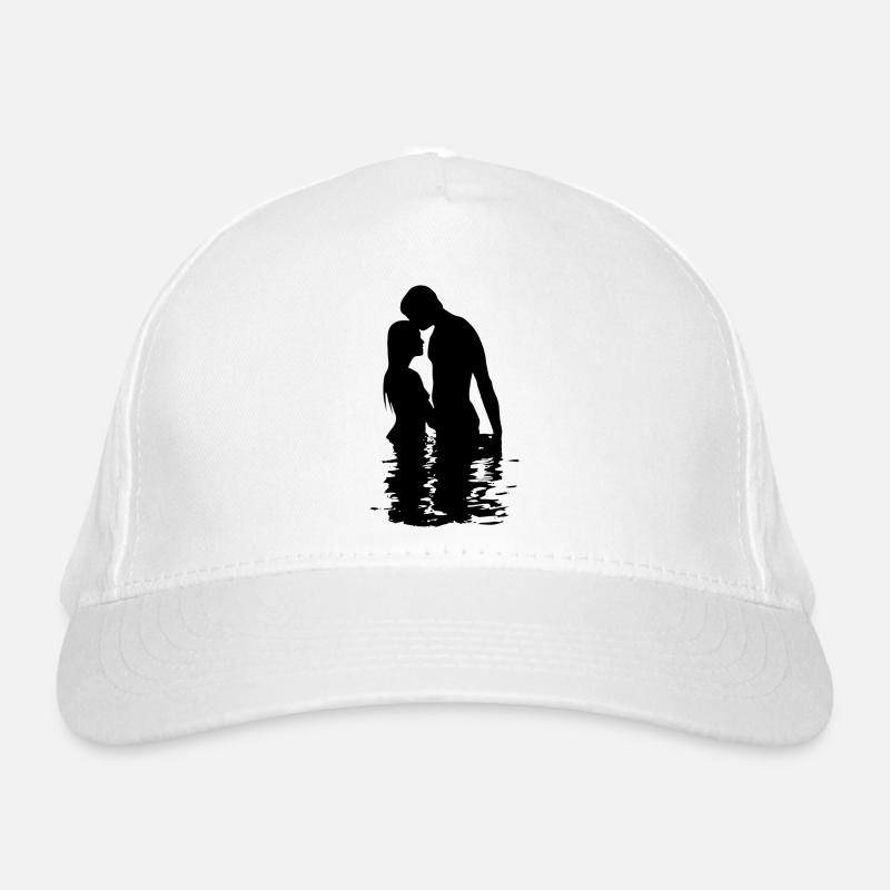 Paar Beziehung Geschenk Valentinstag Bio-Baseballkappe