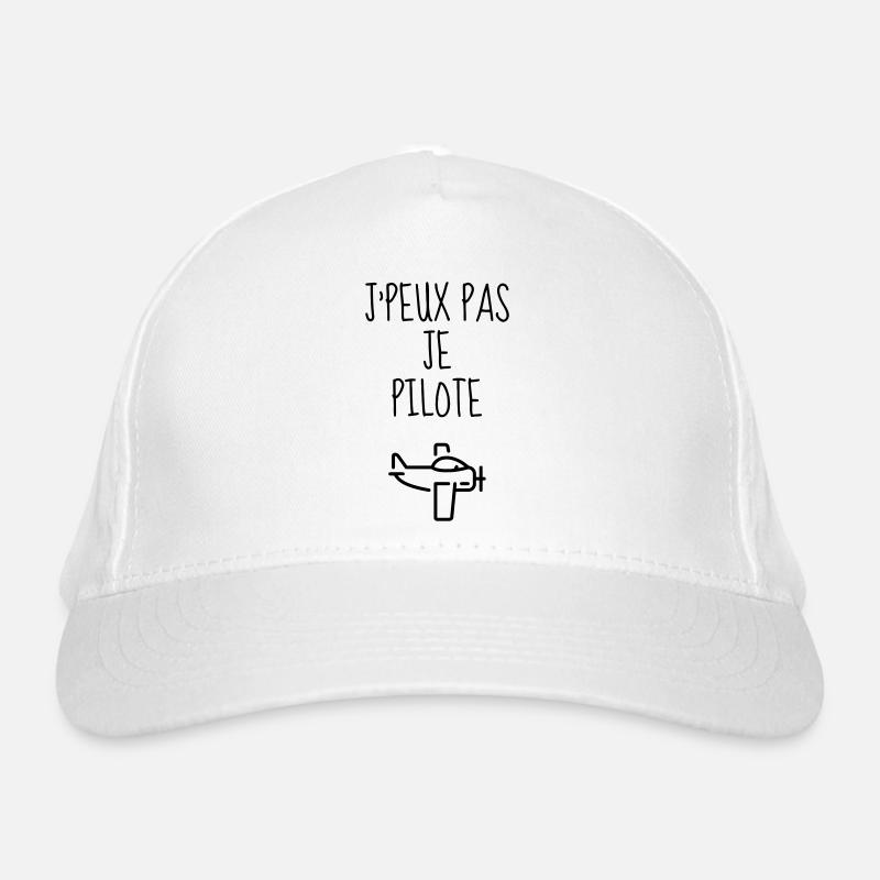 Aircraft Airplane Flugzeug Avion Luftfahrt Pilot Organic Baseball Cap