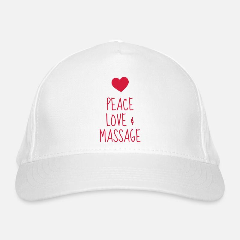 Massage Masseur Masseuse Work Job Travail Organic Baseball Cap