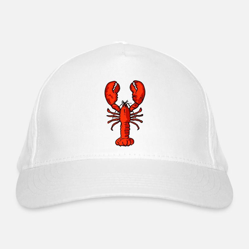 Lobster red Bio-Baseballkappe