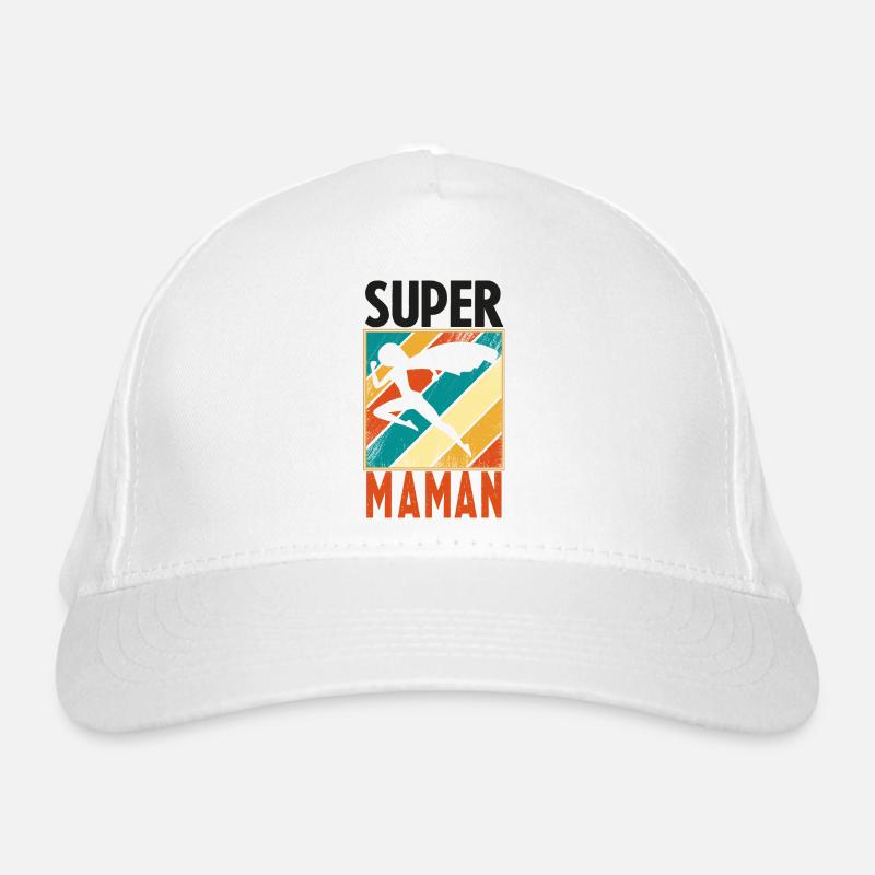super MAMAN Casquette classique bio