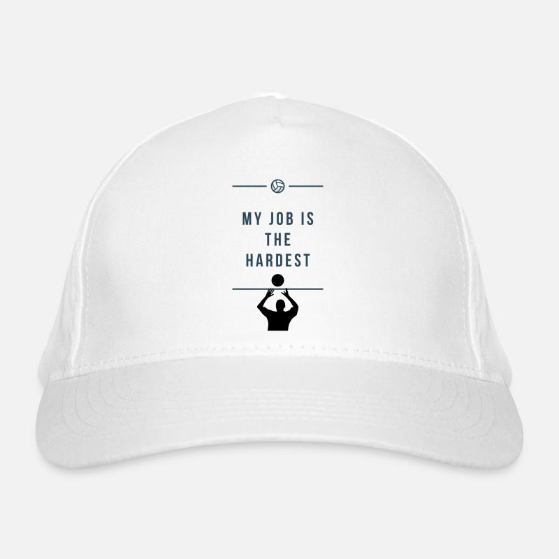 Volleyball Setter Organic Baseball Cap