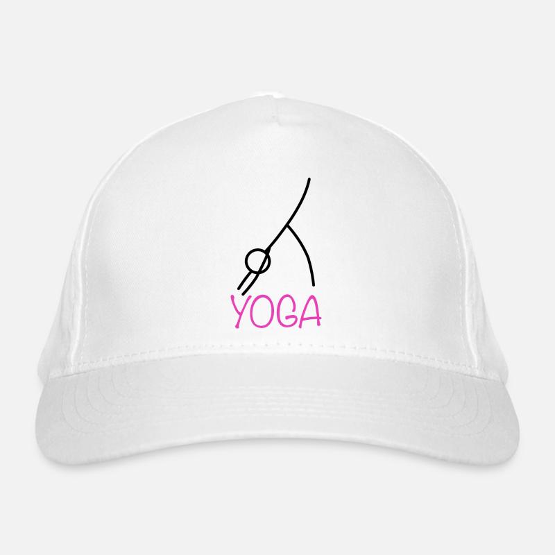 Yoga Posture Organic Baseball Cap
