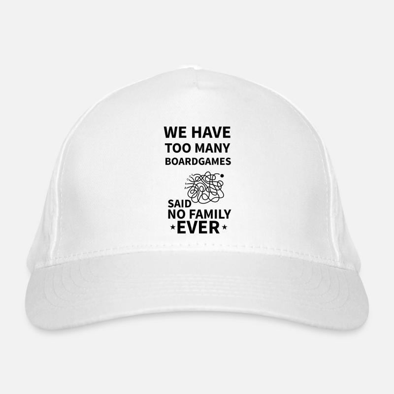 Jeu de société Chess Backgammon Game Night Casquette classique bio