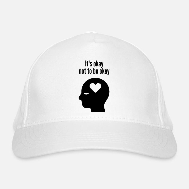 it‘s okay not to be okay Bio-Baseballkappe