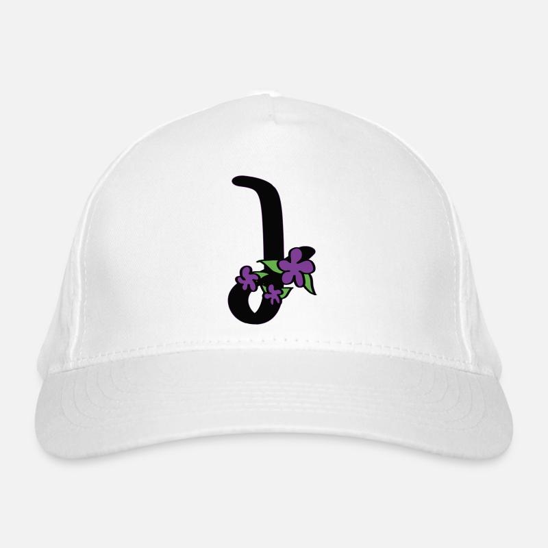 J comme dans jeune - Casquette classique bio - blanc