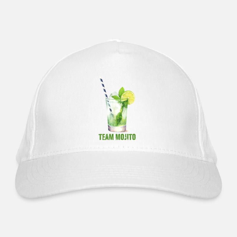 Cocktail Mojito d'équipe Long Drink Casquette classique bio