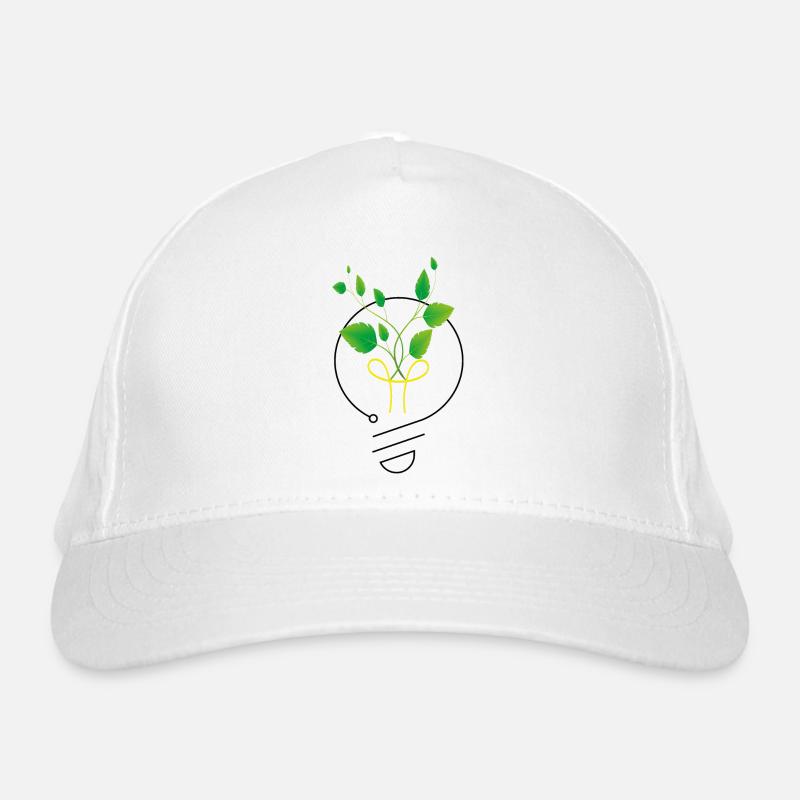 Sei das Licht Bio-Baseballkappe