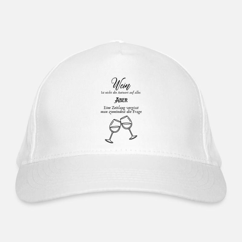 Wein Bio-Baseballkappe