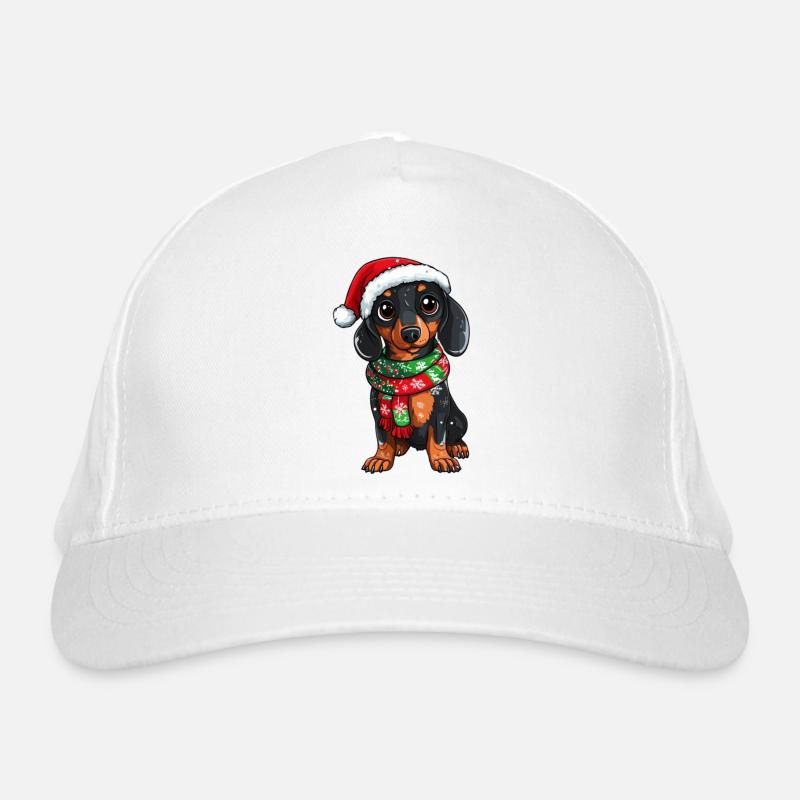 Teckel de Noël Casquette classique bio