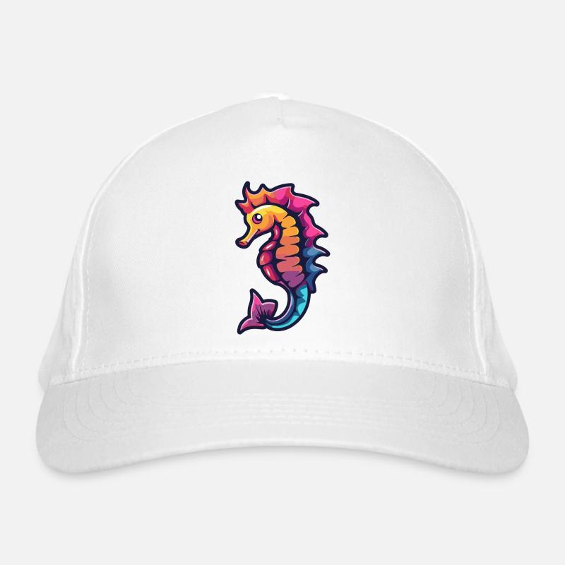 Bande dessinée hippocampe Casquette classique bio