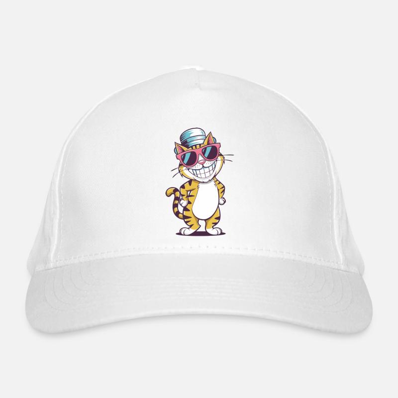Ambiance de chat cool Casquette classique bio