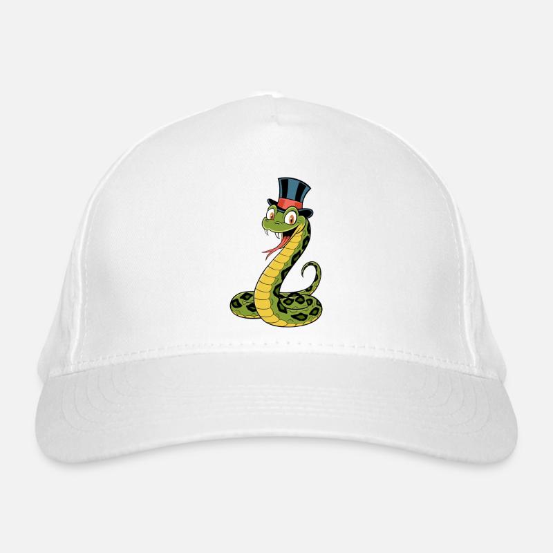 Serpent élégant Casquette classique bio