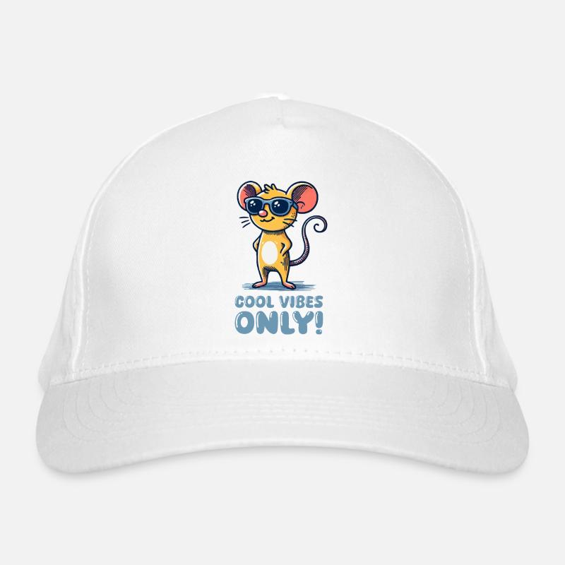Mouse Sunglasses Cool Organic Baseball Cap