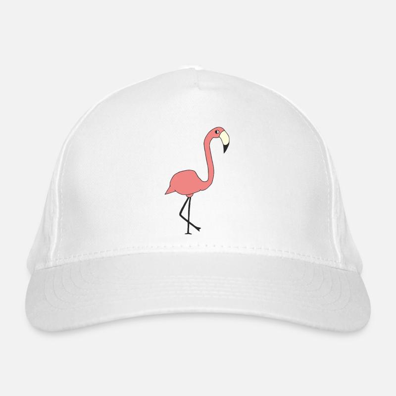 Flamingo Organic Baseball Cap