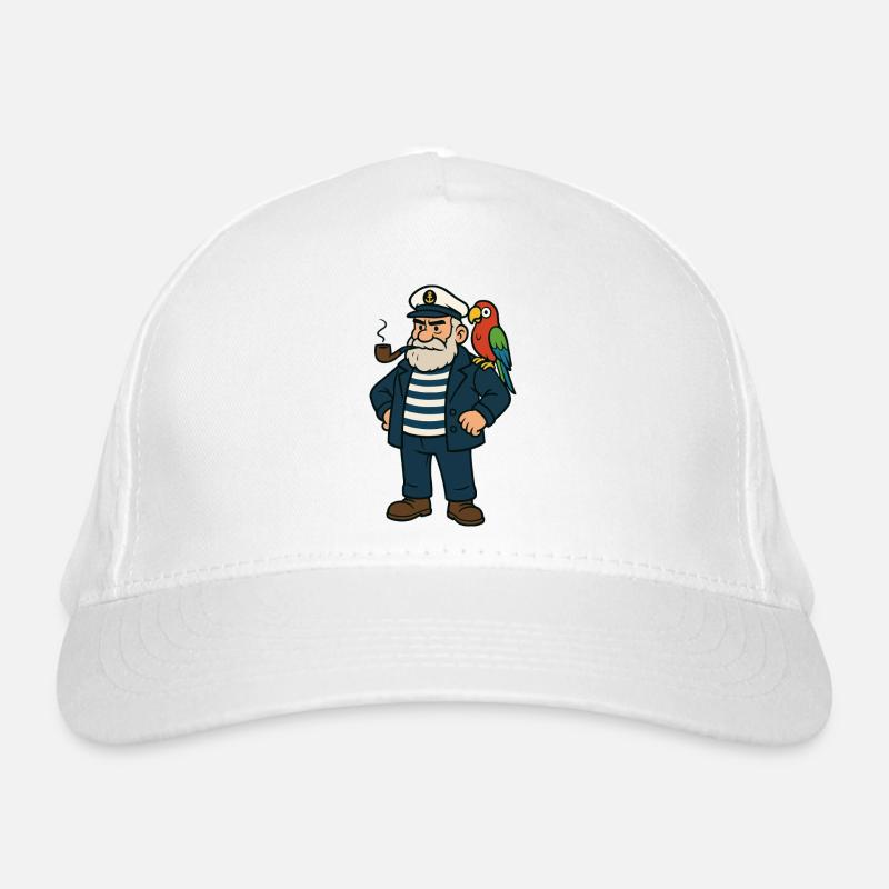 Bande dessinée de marin Casquette classique bio