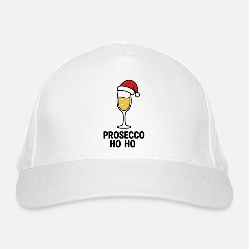 Prosecco Ho Ho – Pull de Noël au prosecco Casquette classique bio
