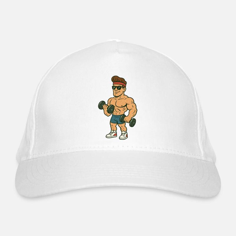 Bande dessinée Bodybuilder Casquette classique bio
