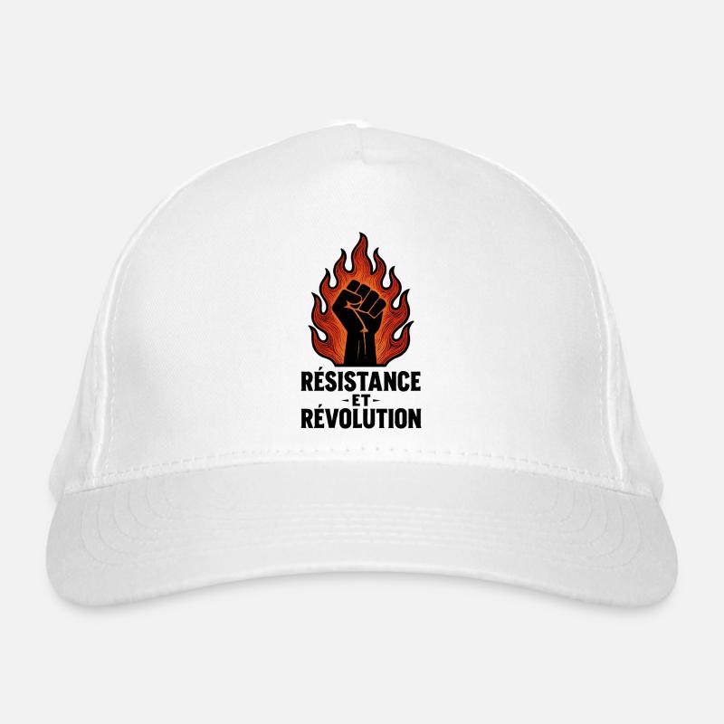 Resistance and Revolution Organic Baseball Cap
