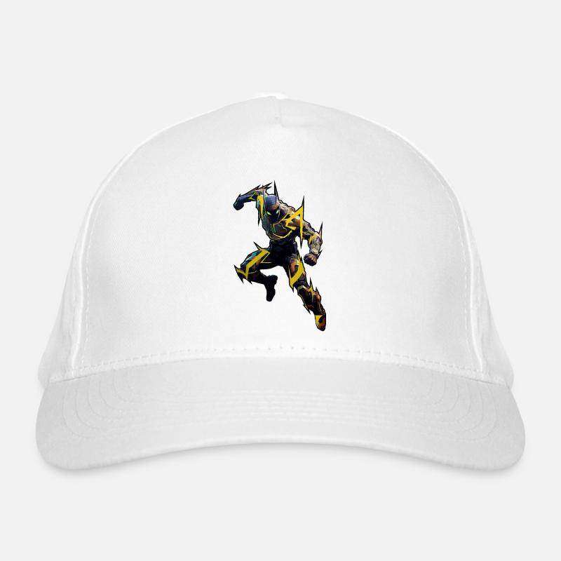 Flashy superhero Organic Baseball Cap