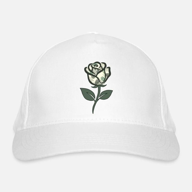 Dollar Rose Organic Baseball Cap