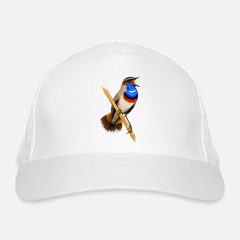 Gorge bleue Casquette classique bio