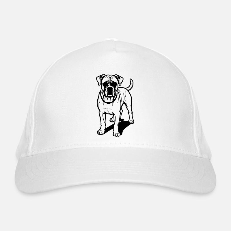 Boxerhund Bio-Baseballkappe