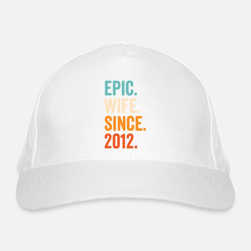 Epische Ehefrau seit 2012 Bio-Baseballkappe