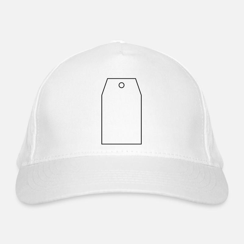 Étiquette cadeau Casquette classique bio