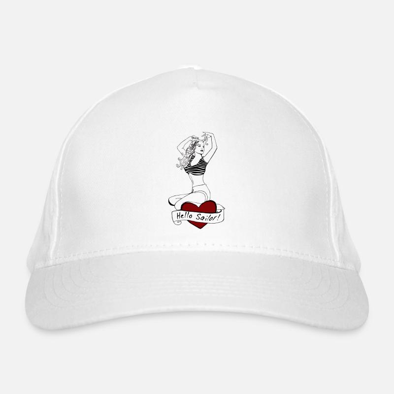 Sailor Pin up Organic Baseball Cap