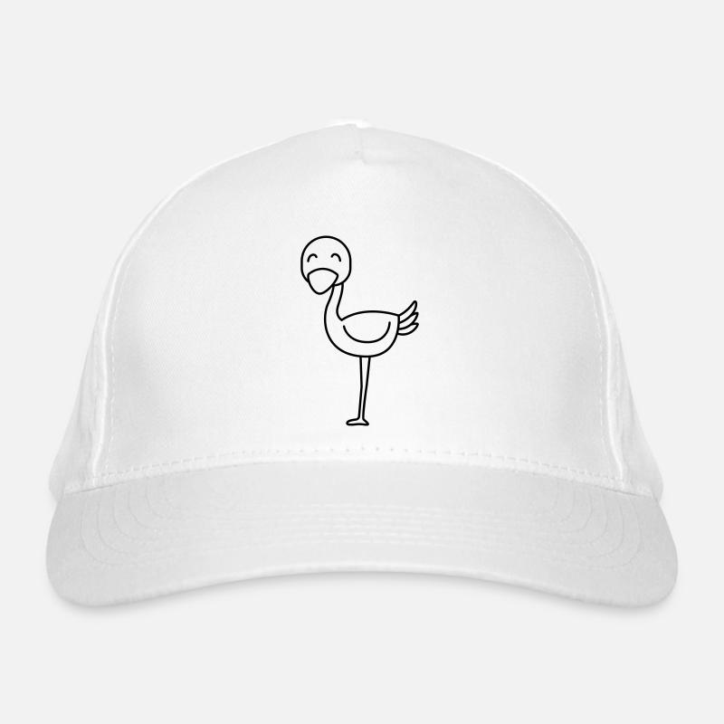 Strauß Comic Tier Bio-Baseballkappe