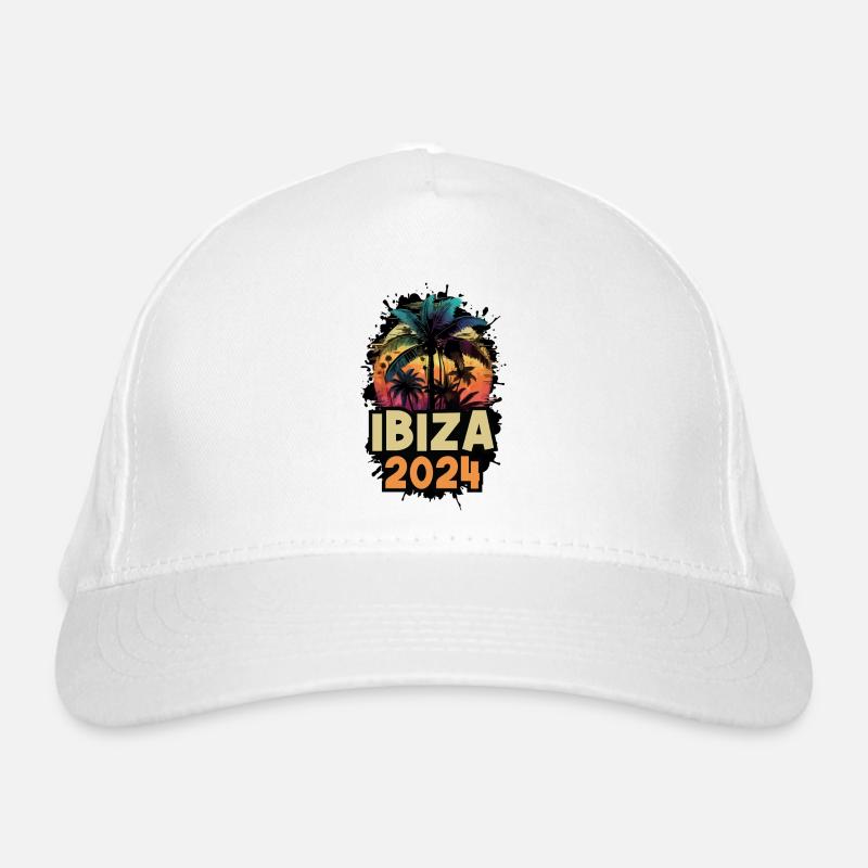 Ibiza 2024 Holiday Saying Organic Baseball Cap