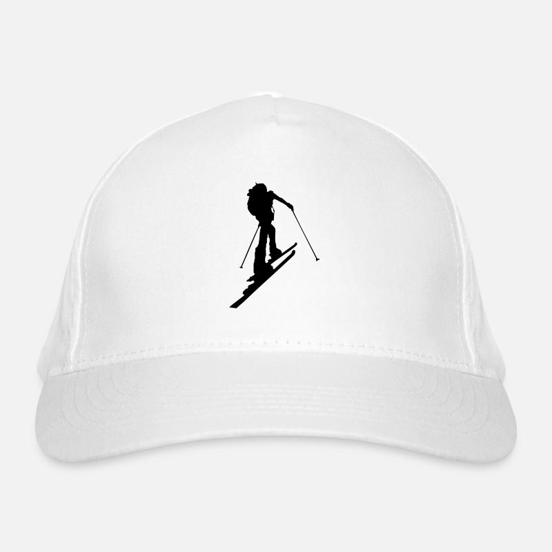 powder snow Organic Baseball Cap