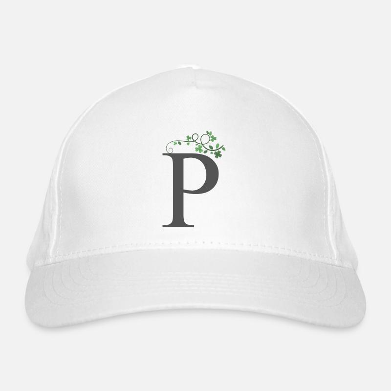 P with shamrocks Organic Baseball Cap