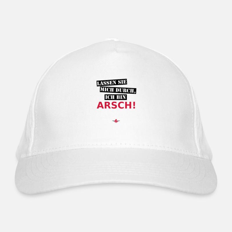 Arsch Bio-Baseballkappe