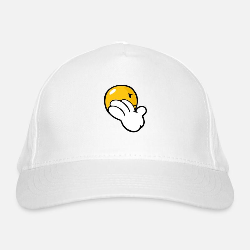 Smiley Anger Uninterested Bio-Baseballkappe