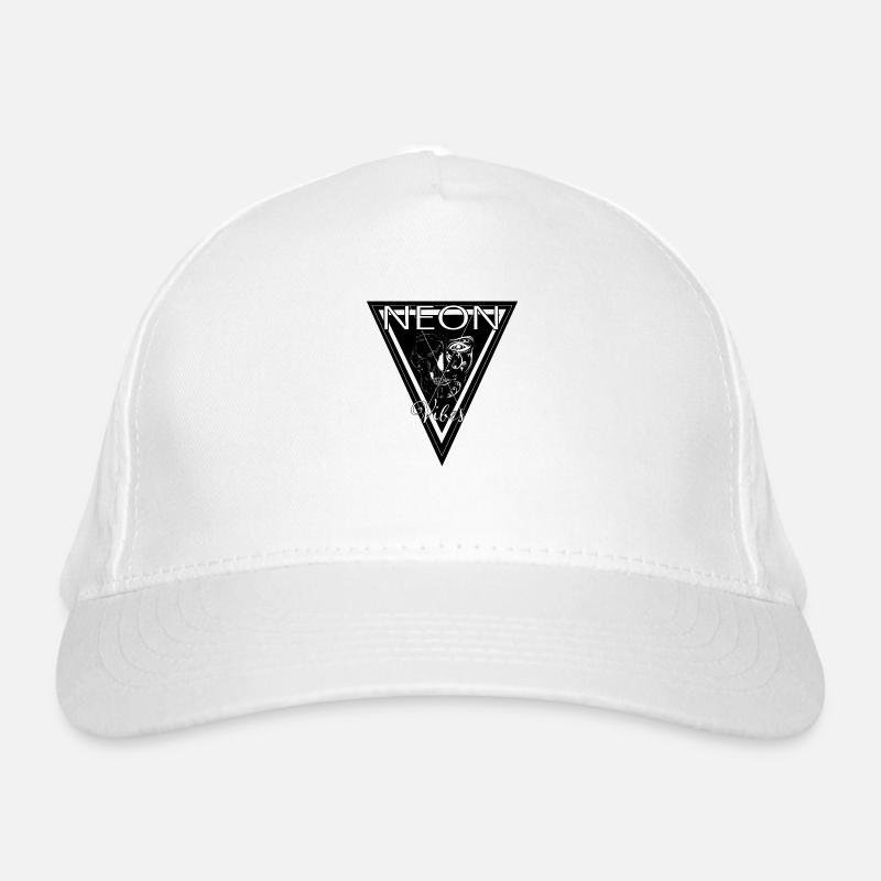Neon Vibes Organic Baseball Cap