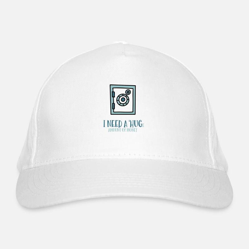 ARGENT AMOUR EMBRASSER L’AMOUR BOURSE MOTIF SÛR EUR Casquette classique bio