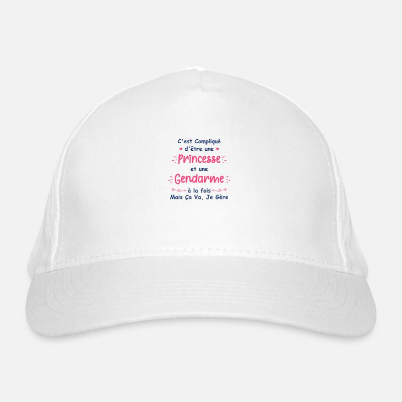Princesse gendarme Casquette classique bio