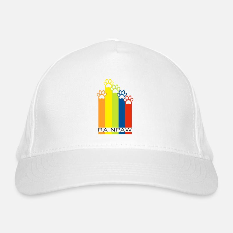 Patte de chien arc-en-ciel de Rainpaw - Chien Casquette classique bio