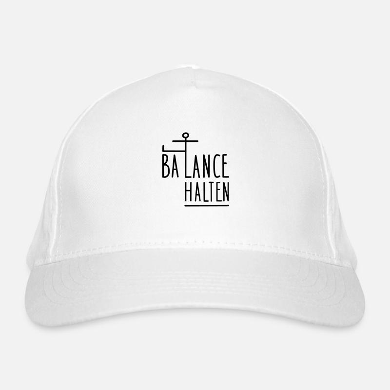 Balance halten Bio-Baseballkappe