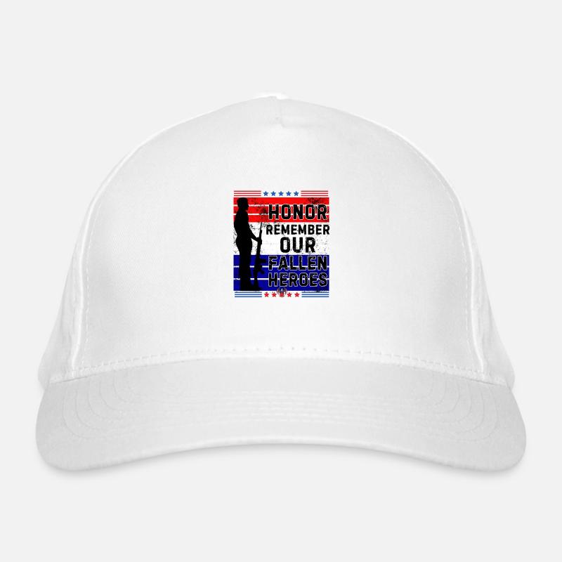 Honor Remember Our Fallen Heroes Organic Baseball Cap