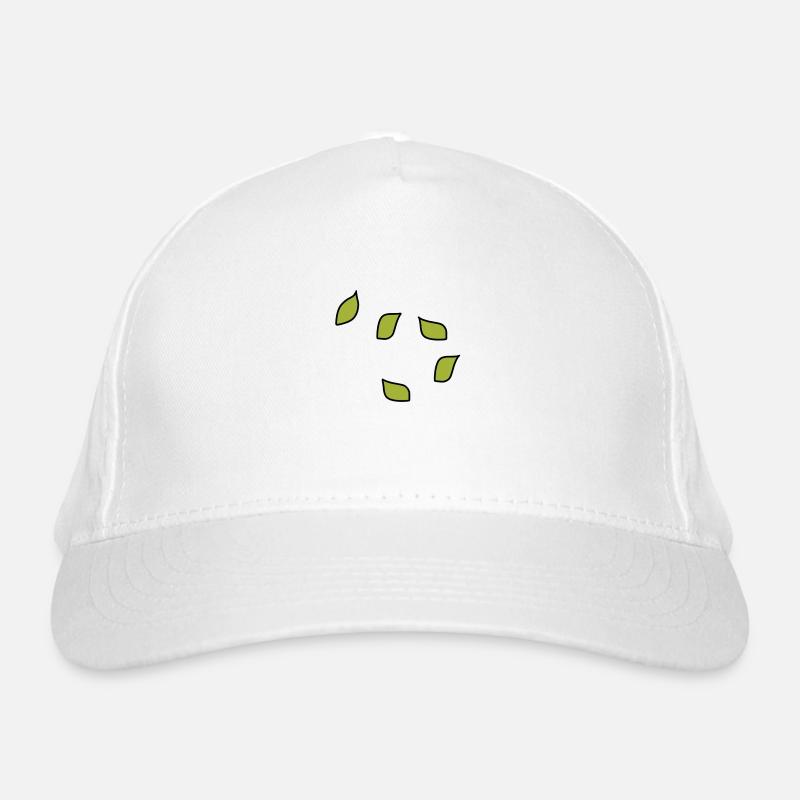 Green Leaves Leaf Pattern Tree Organic Baseball Cap