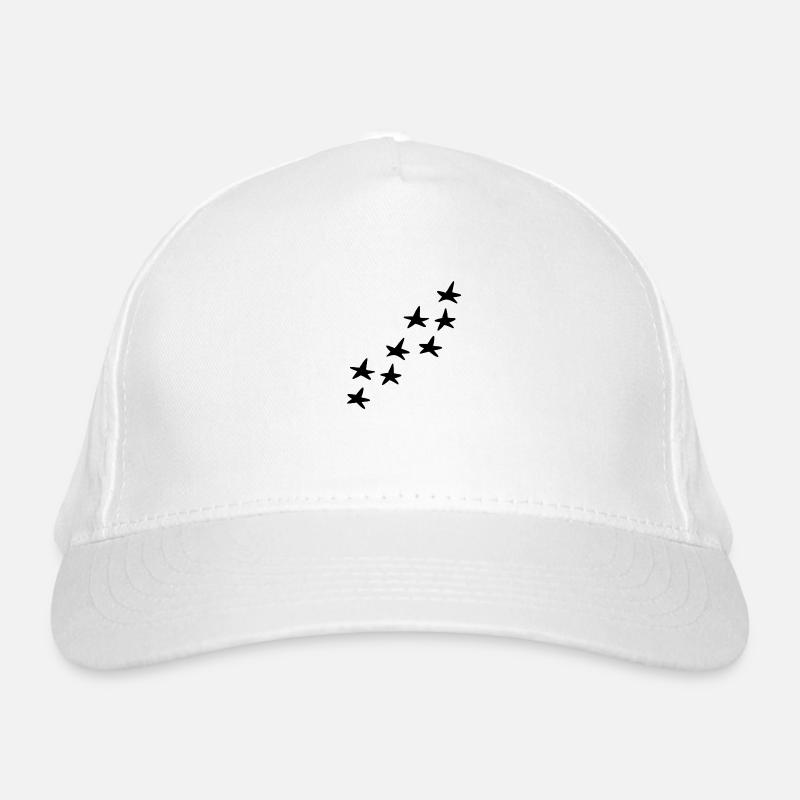 sterne muster form stern symbol Bio-Baseballkappe