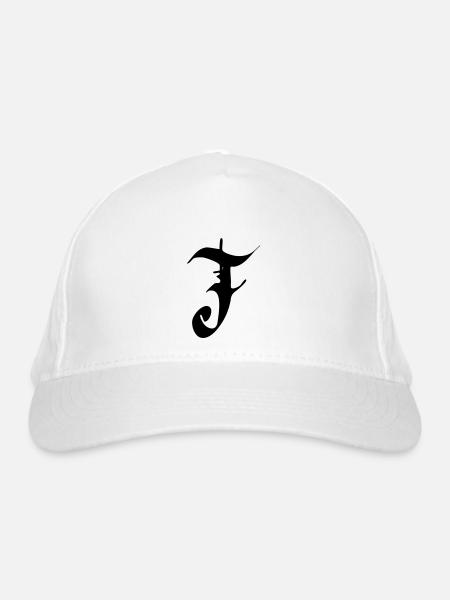 F - Casquette classique bio - blanc - Devant