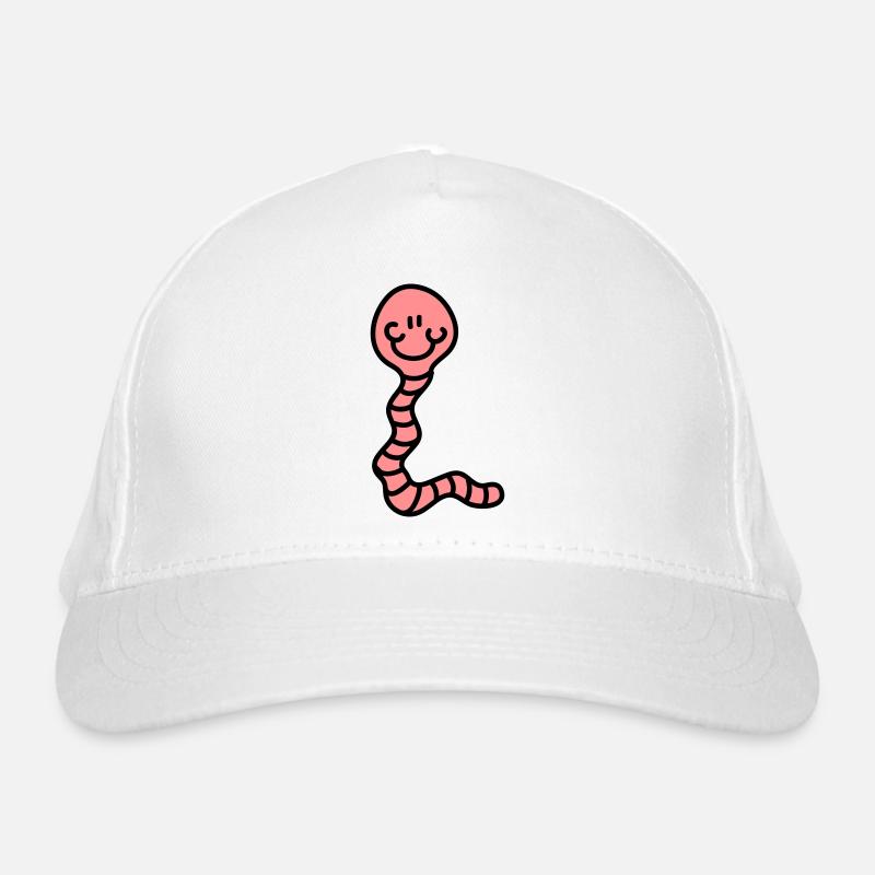 Wurm Bio-Baseballkappe