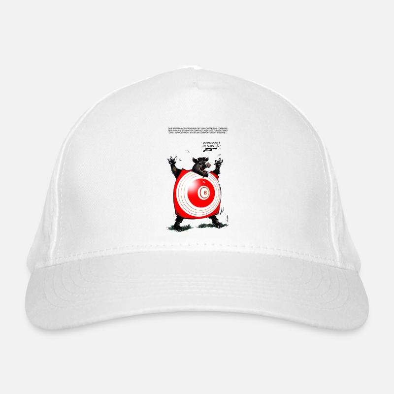 Pig Bizarre Organic Baseball Cap