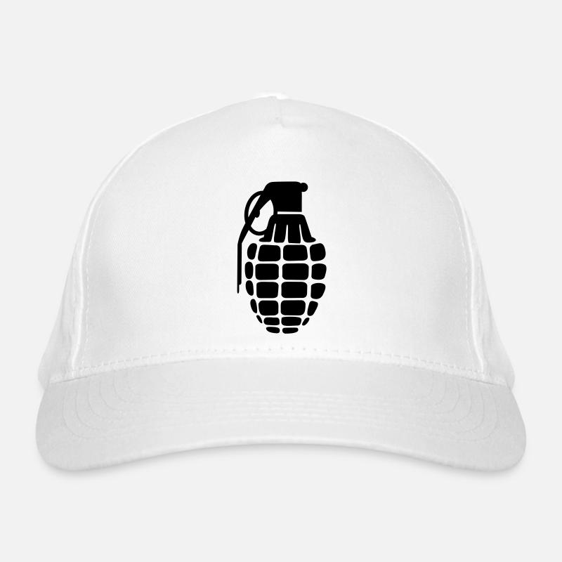 Granate grenade Bio-Baseballkappe