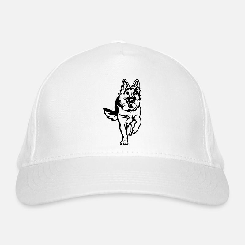 German Shepherd Organic Baseball Cap