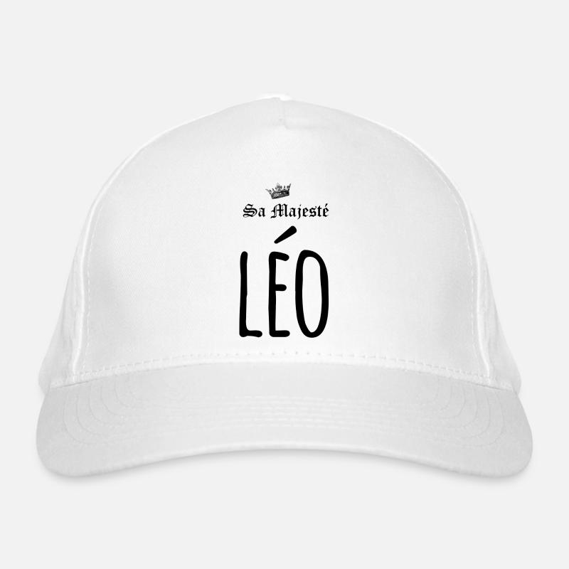 Sa majesté Léo Casquette classique bio